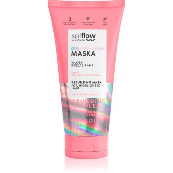 so!flow Rebuilding Com-Plex Mask For Highlighted Hair masca de par regeneratoare pentru par decolorat - imagine 2